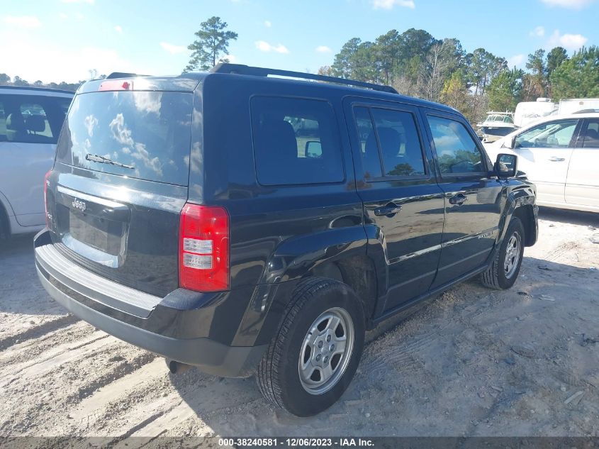 2015 JEEP PATRIOT SPORT - 1C4NJRBB6FD134910
