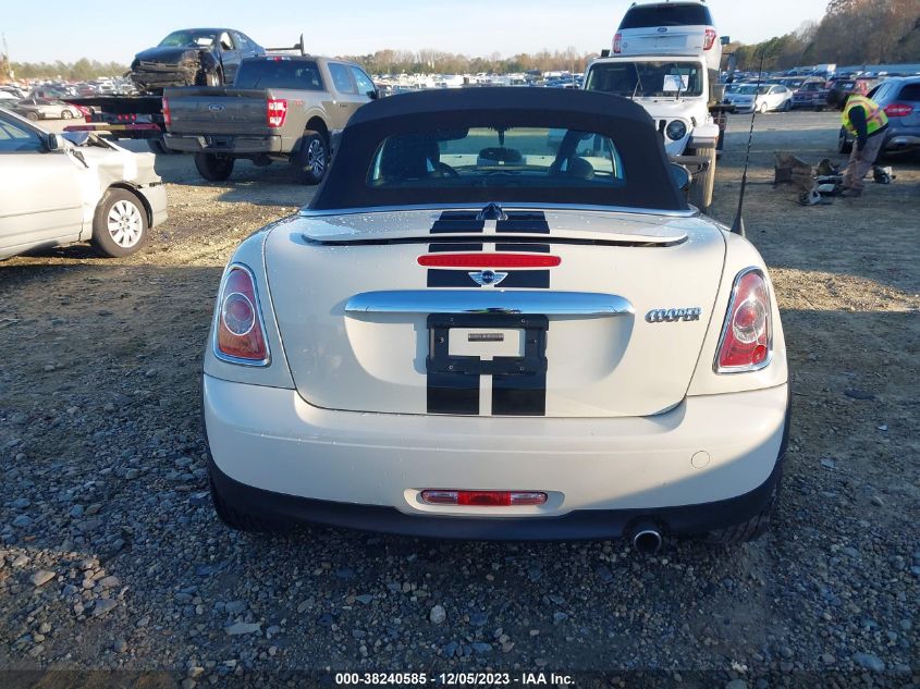 2015 MINI ROADSTER COOPER WMWSY1C50FT626179