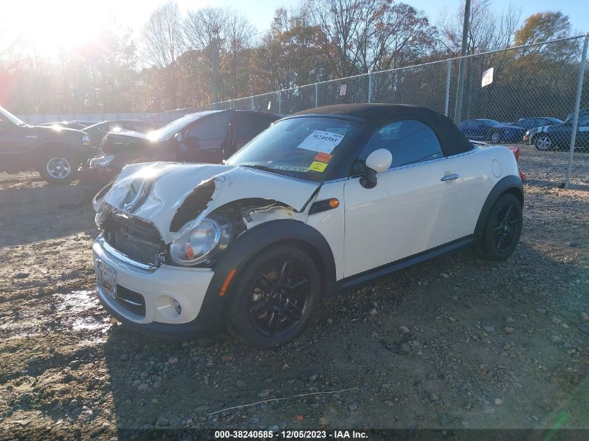 2015 MINI ROADSTER COOPER WMWSY1C50FT626179