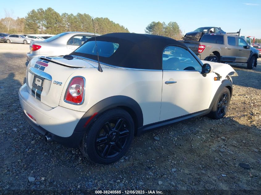 2015 MINI ROADSTER COOPER WMWSY1C50FT626179