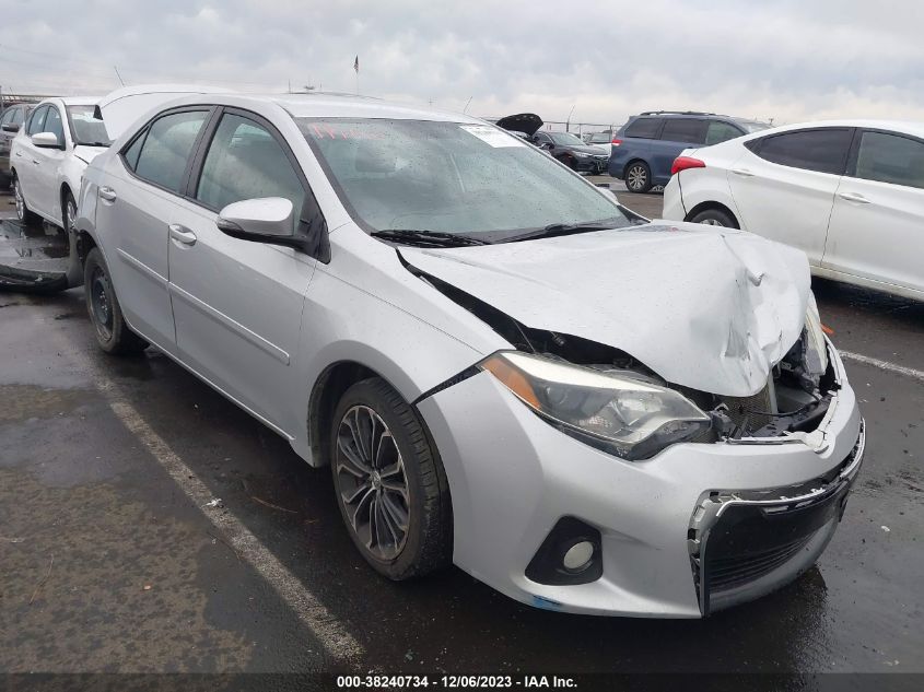 2016 TOYOTA COROLLA S PLUS - 2T1BURHE6GC580825