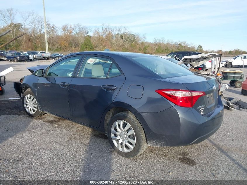 2019 TOYOTA COROLLA LE - 5YFBURHE8KP916774