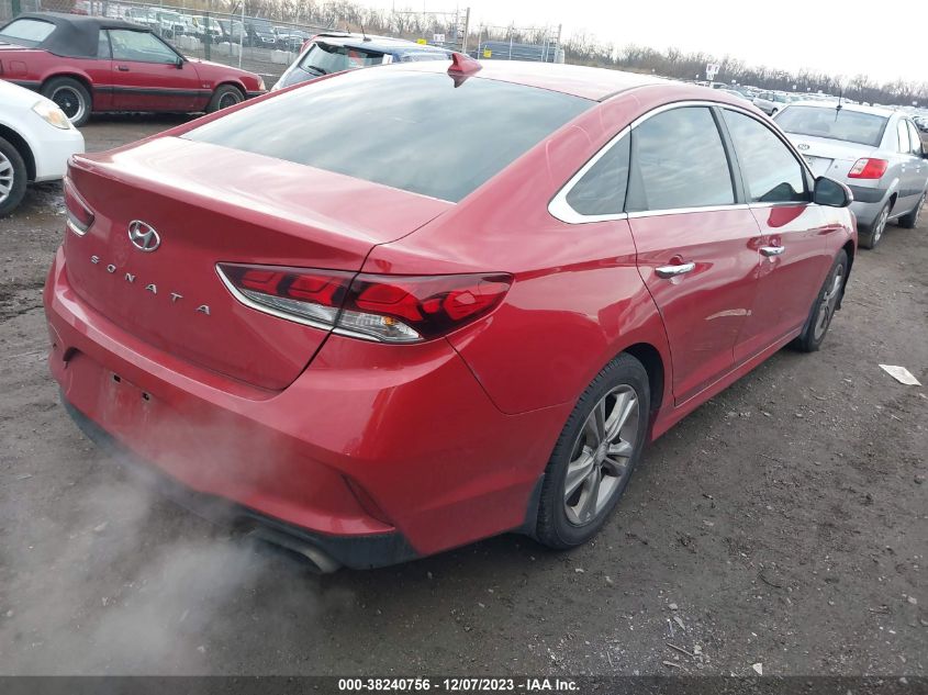 2018 HYUNDAI SONATA SEL - 5NPE34AF5JH625392