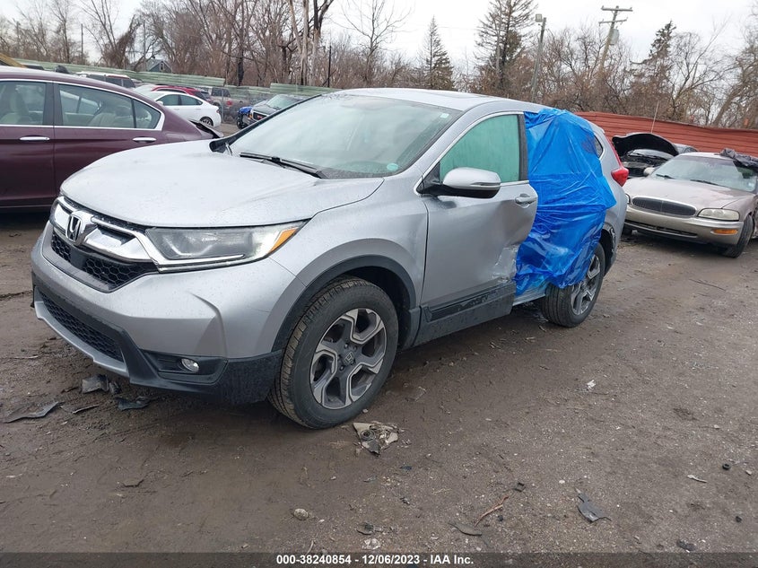 VIN 7FARW2H58JE035698 2018 HONDA CR-V EX
