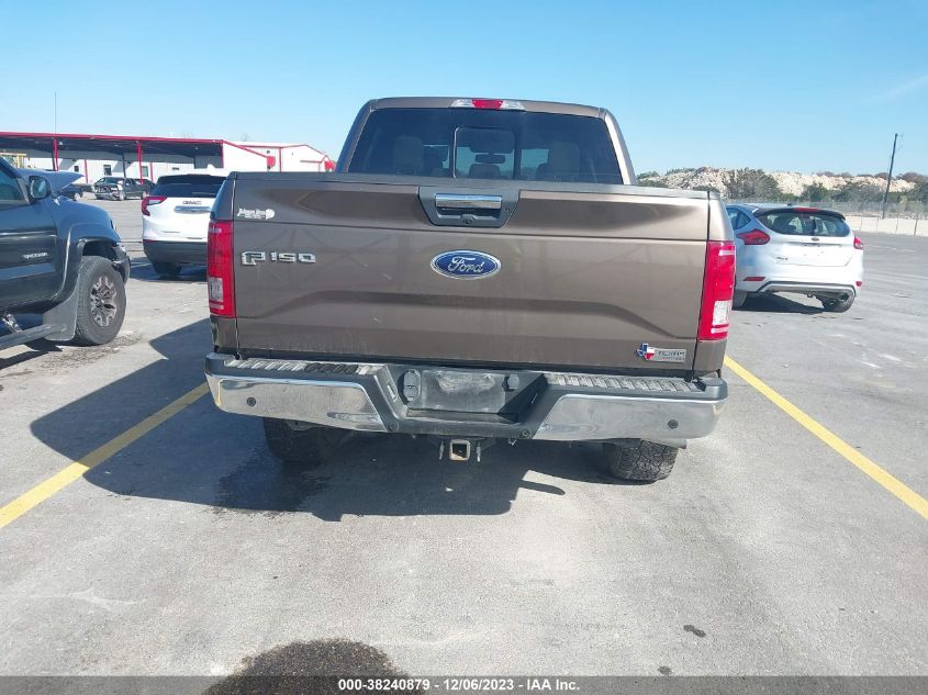 2016 FORD F-150 XLT - 1FTEW1EG8GKD74550