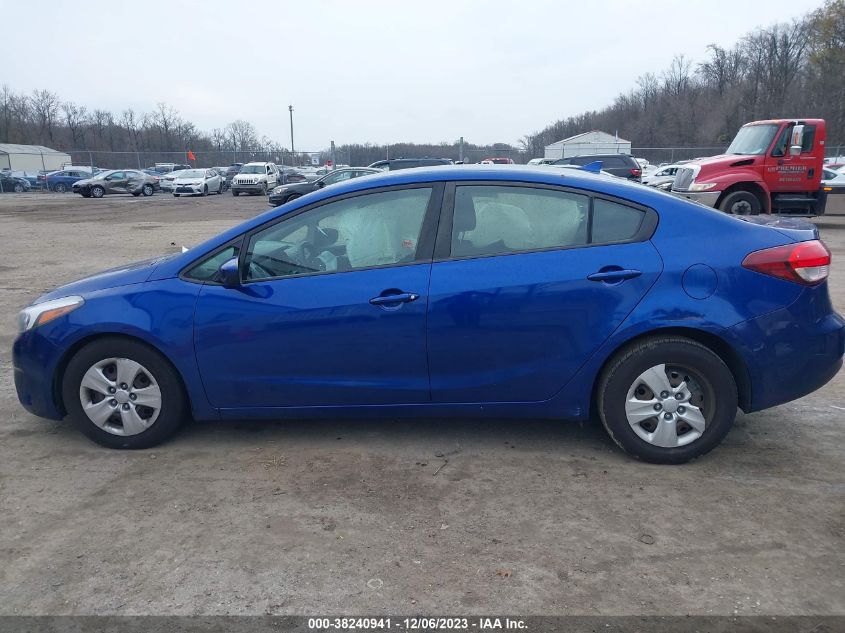 2017 KIA FORTE LX - 3KPFK4A78HE056875