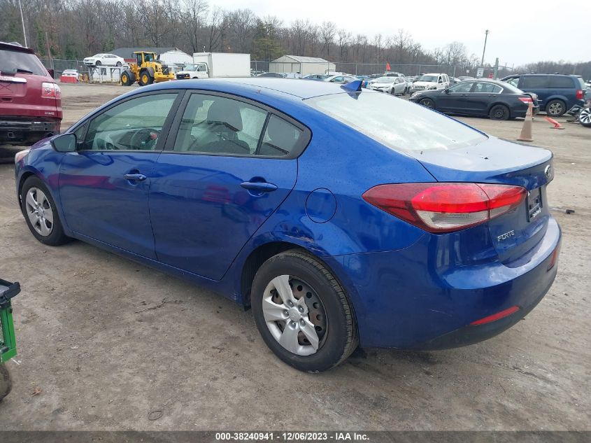2017 KIA FORTE LX - 3KPFK4A78HE056875