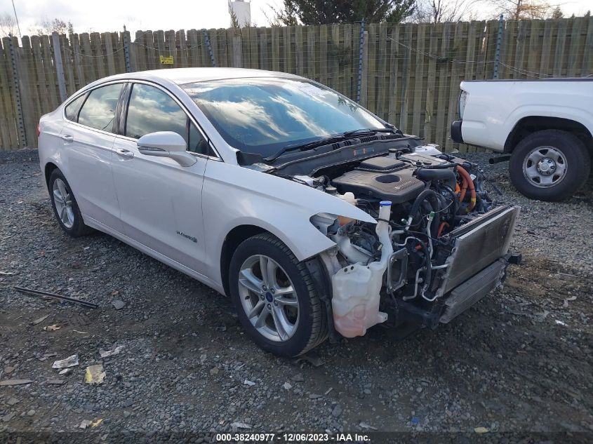 2018 FORD FUSION HYBRID SE - 3FA6P0LU5JR153436