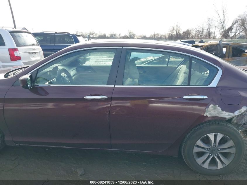 2013 HONDA ACCORD LX - 1HGCR2F35DA169366
