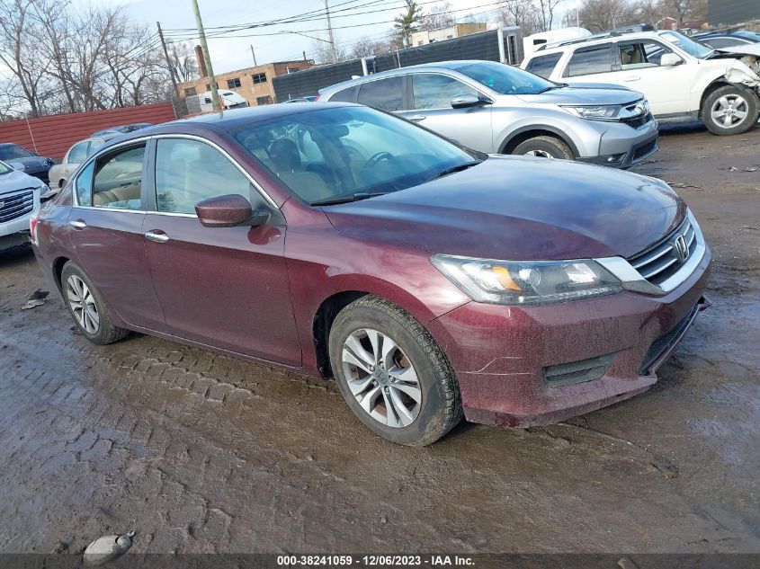 2013 HONDA ACCORD LX - 1HGCR2F35DA169366
