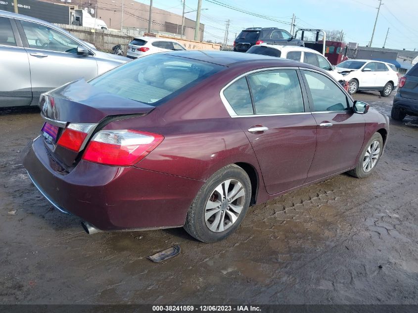 2013 HONDA ACCORD LX - 1HGCR2F35DA169366