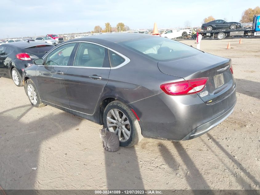 2015 CHRYSLER 200 LIMITED - 1C3CCCAB6FN708713