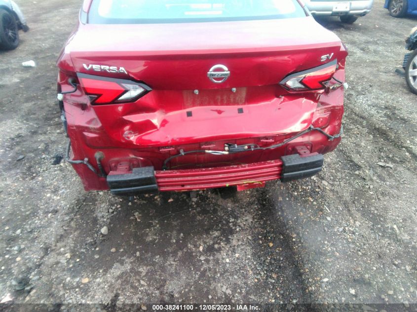2020 NISSAN VERSA SV XTRONIC CVT - 3N1CN8EV1LL844785