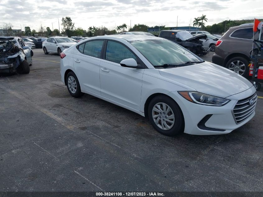 2017 HYUNDAI ELANTRA SE - 5NPD74LF5HH110299