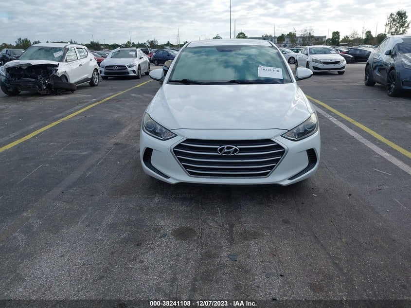 VIN 5NPD74LF5HH110299 2017 HYUNDAI ELANTRA SE
