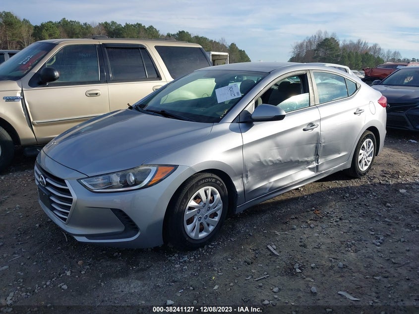 VIN 5NPD74LF5HH206675 2017 HYUNDAI ELANTRA SE