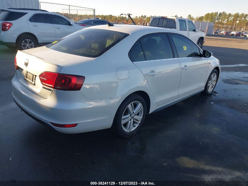 2013 VOLKSWAGEN JETTA HYBRID SEL 3VW637AJ0DM254499