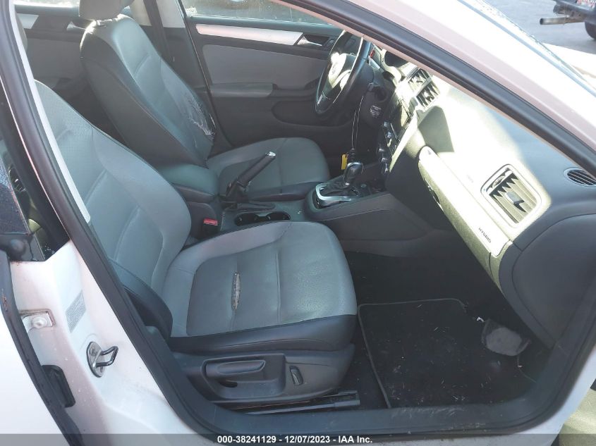 2013 VOLKSWAGEN JETTA HYBRID SEL 3VW637AJ0DM254499