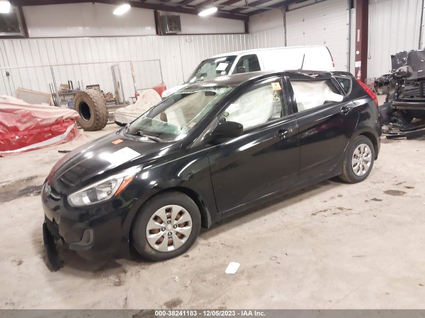 2016 HYUNDAI ACCENT SE - KMHCT5AE1GU241849