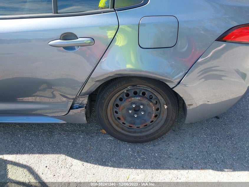 VIN JTDEPMAE6MJ127659 2021 TOYOTA COROLLA LE