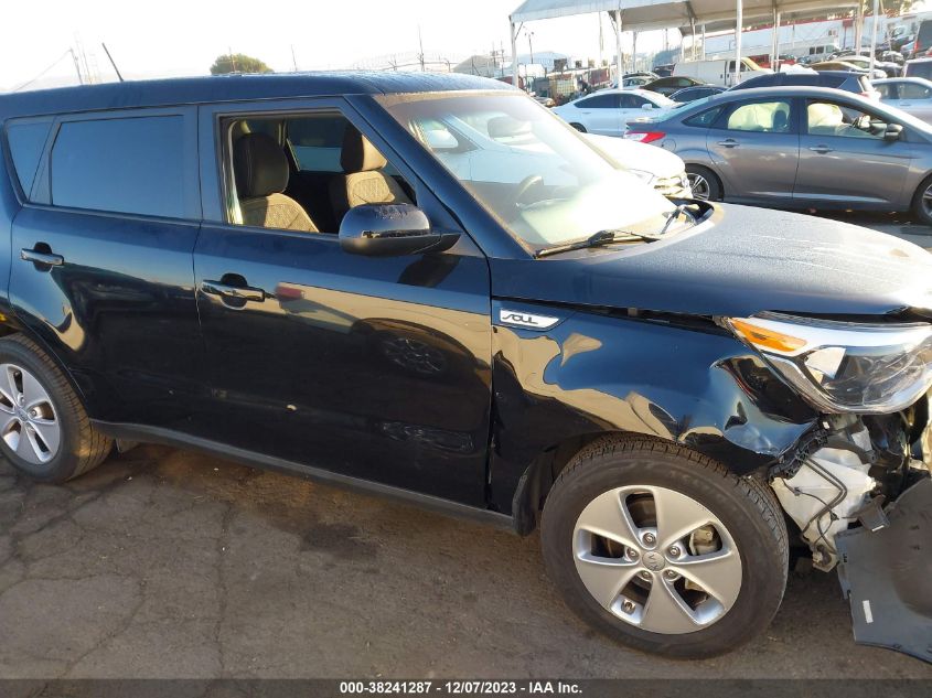 2016 KIA SOUL BASE - KNDJN2A25G7324631