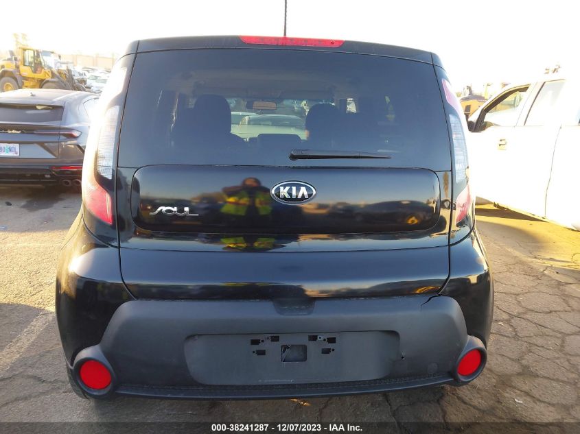 2016 KIA SOUL BASE - KNDJN2A25G7324631