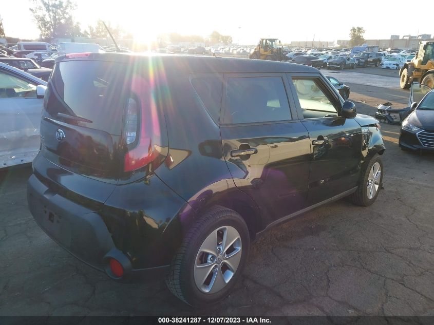 2016 KIA SOUL BASE - KNDJN2A25G7324631