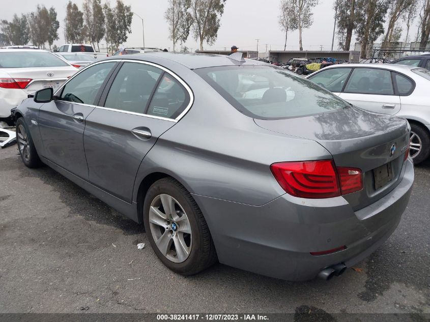 2013 BMW 528I WBAXG5C57DD234517