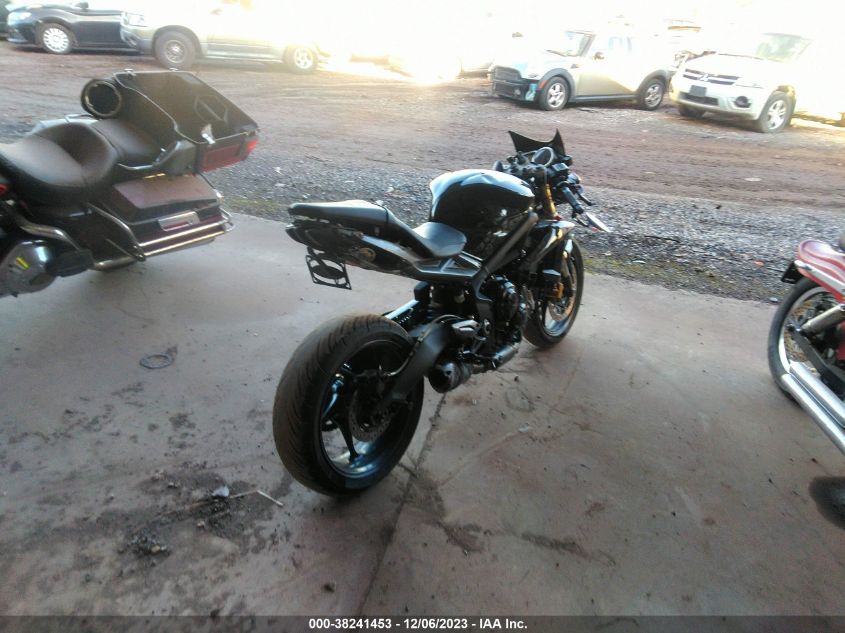 2013 TRIUMPH MOTORCYCLE STREET TRIPLE SMTL02NE8DT597434