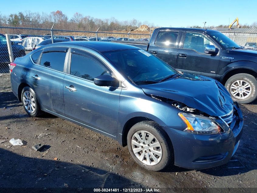 2013 NISSAN SENTRA SV - 3N1AB7APXDL620174