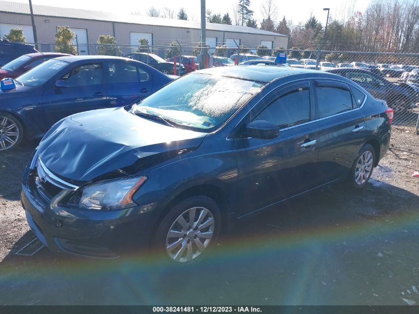 2013 NISSAN SENTRA SV - 3N1AB7APXDL620174