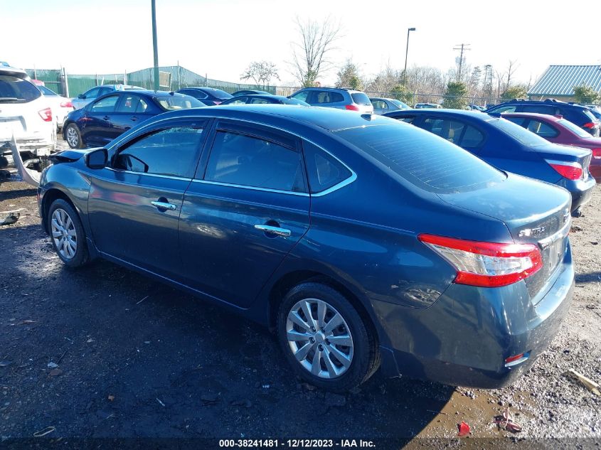 2013 NISSAN SENTRA SV - 3N1AB7APXDL620174