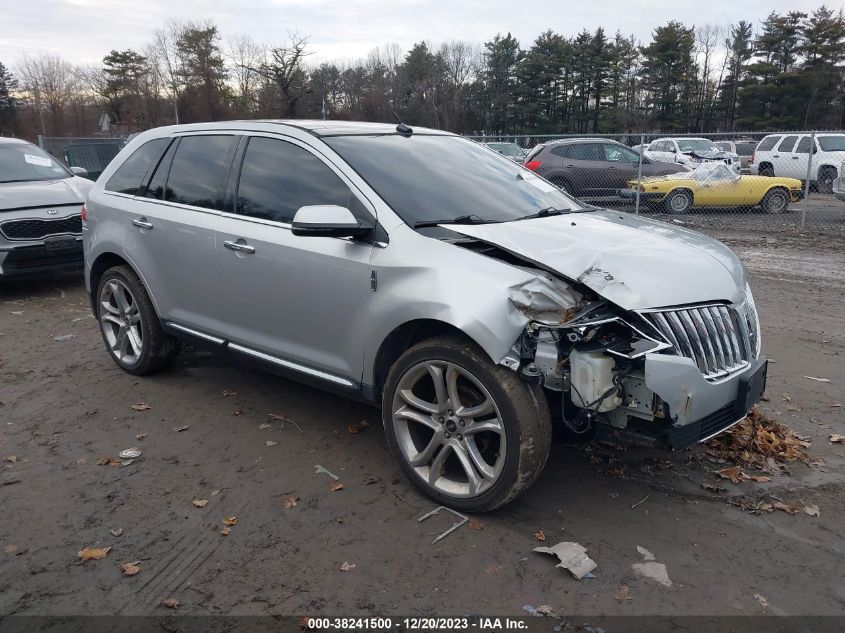 Lot #2527691974 2013 LINCOLN MKX salvage car