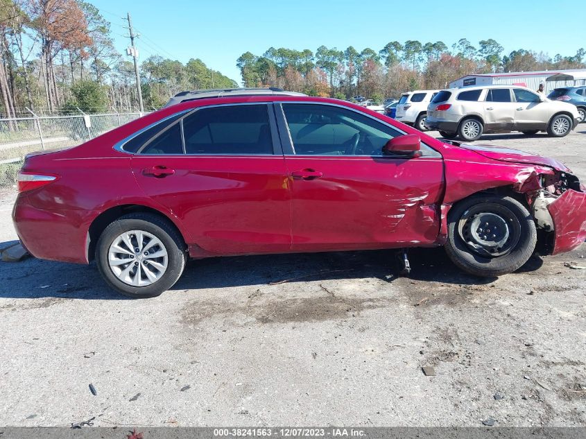 2016 TOYOTA CAMRY LE/XLE/SE/XSE - 4T1BF1FK0GU511633