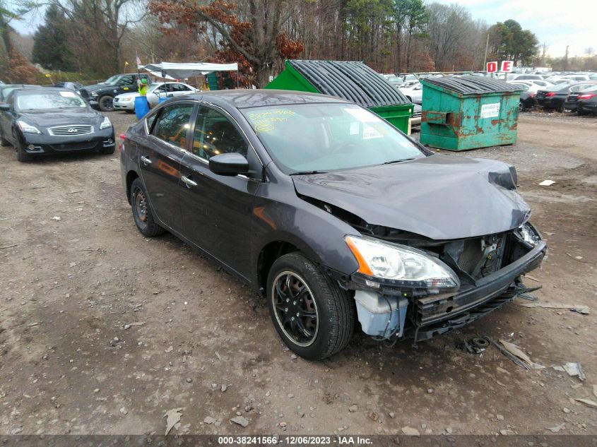 2014 NISSAN SENTRA FE+ S/FE+ SV/S/SL/SR/SV - 3N1AB7APXEL672213