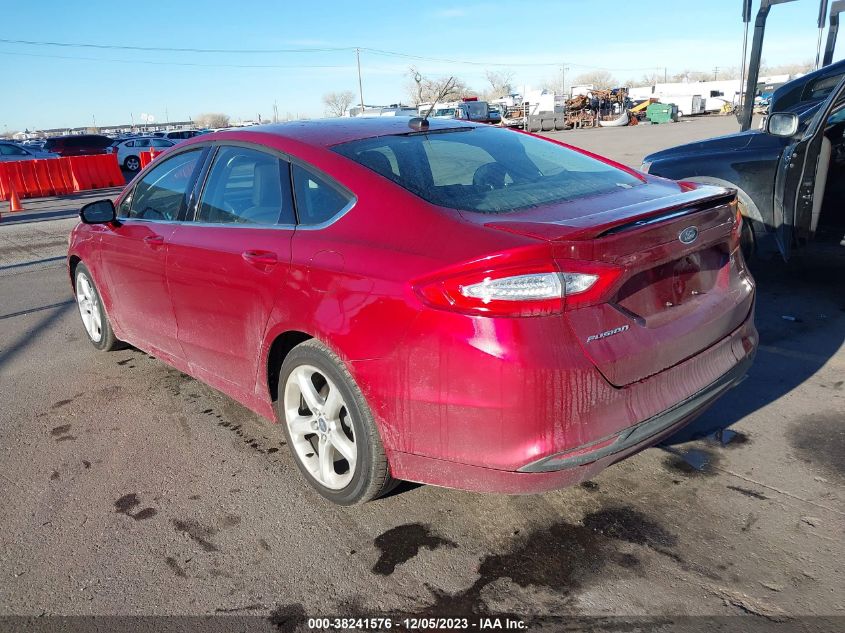 2016 FORD FUSION SE - 3FA6P0H70GR328221