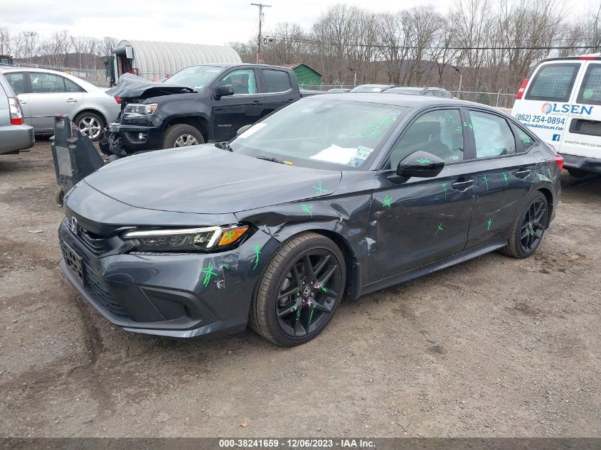 2022 HONDA CIVIC SPORT - 2HGFE2F5XNH608798