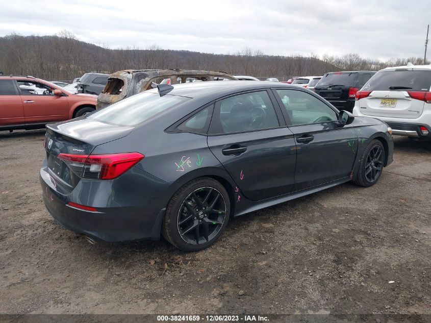 2022 HONDA CIVIC SPORT - 2HGFE2F5XNH608798