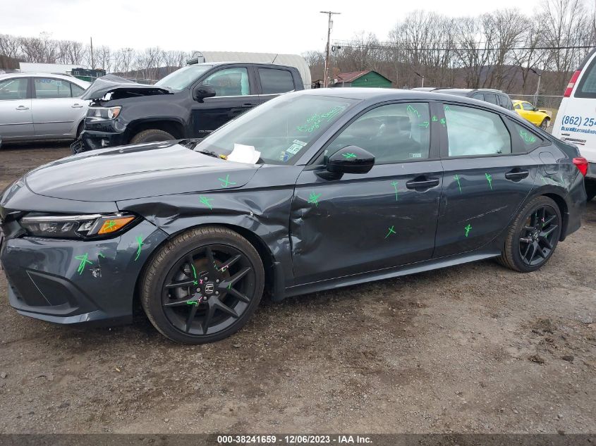 2022 HONDA CIVIC SPORT - 2HGFE2F5XNH608798