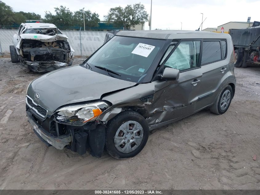 2013 KIA SOUL BASE - KNDJT2A50D7616456