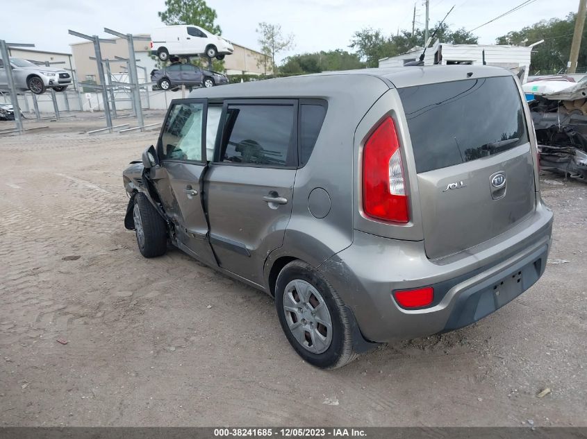 2013 KIA SOUL BASE - KNDJT2A50D7616456