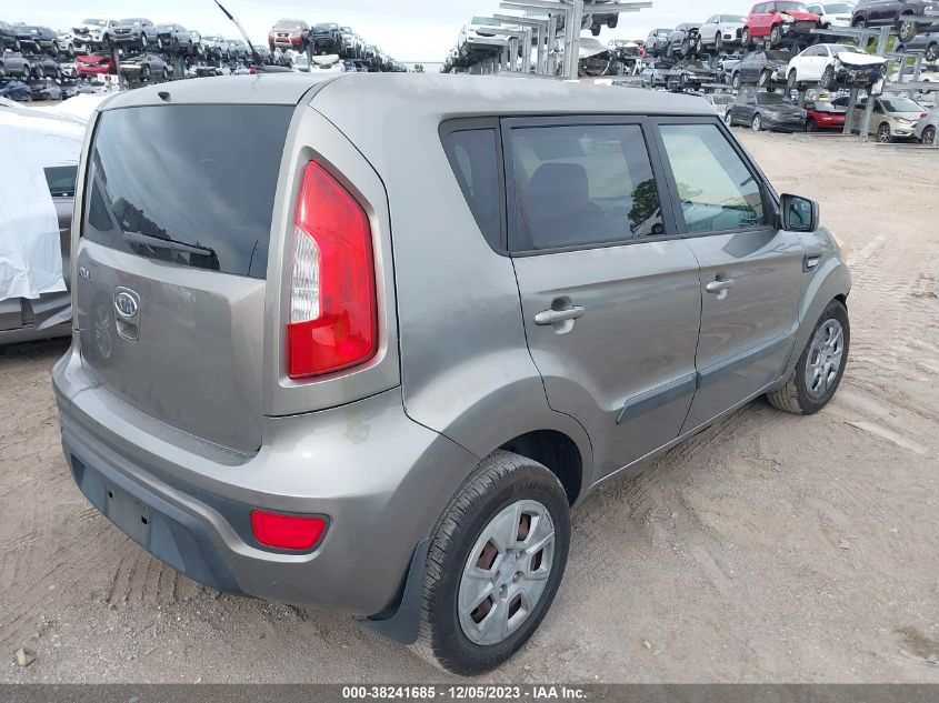 2013 KIA SOUL BASE - KNDJT2A50D7616456