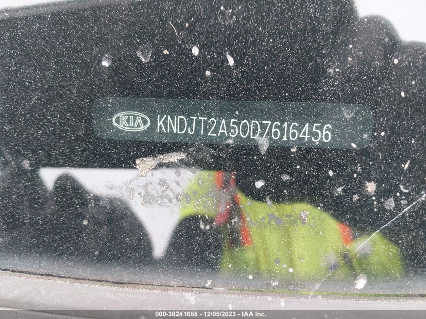 2013 KIA SOUL BASE - KNDJT2A50D7616456