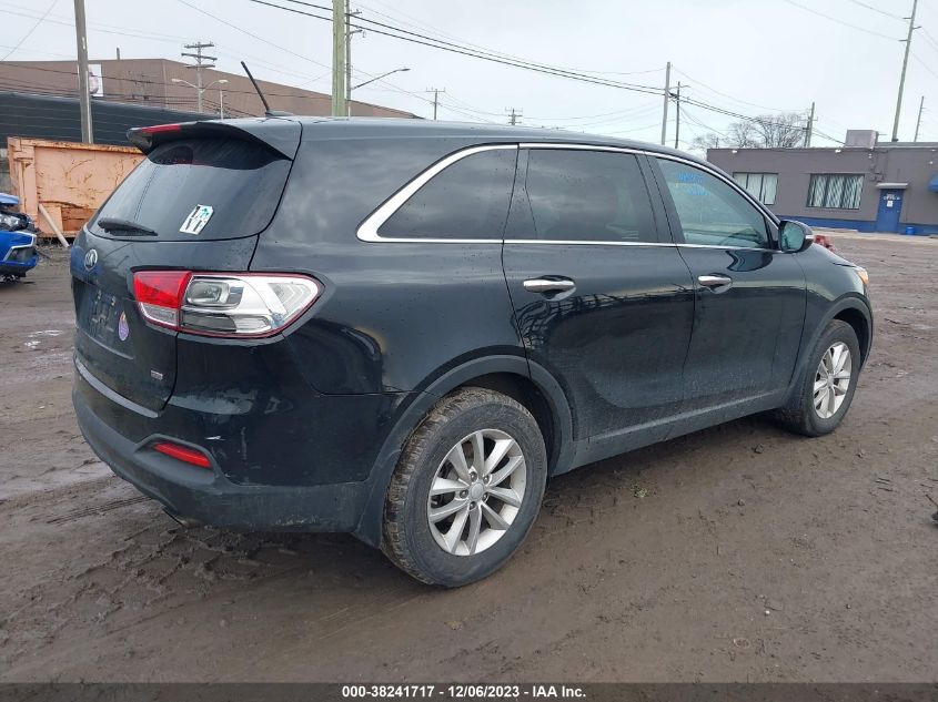 2017 KIA SORENTO LX/L - 5XYPG4A37HG259536