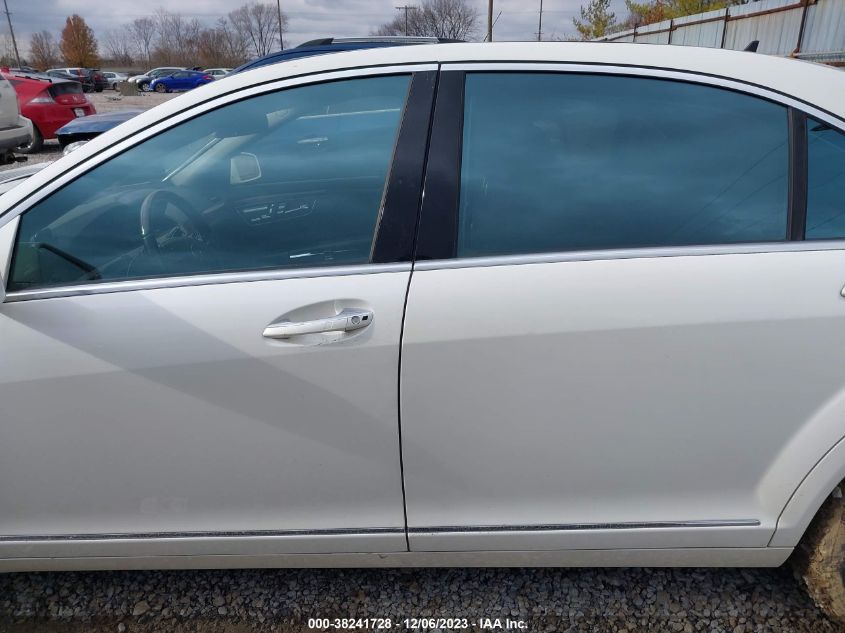2013 MERCEDES-BENZ S 550 4MATIC WDDNG9EBXDA536394