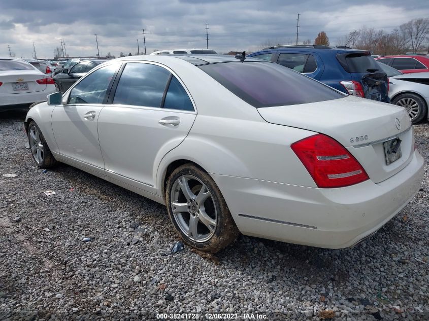 2013 MERCEDES-BENZ S 550 4MATIC WDDNG9EBXDA536394