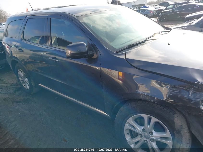 2013 DODGE DURANGO SXT - 1C4RDJAGXDC559380