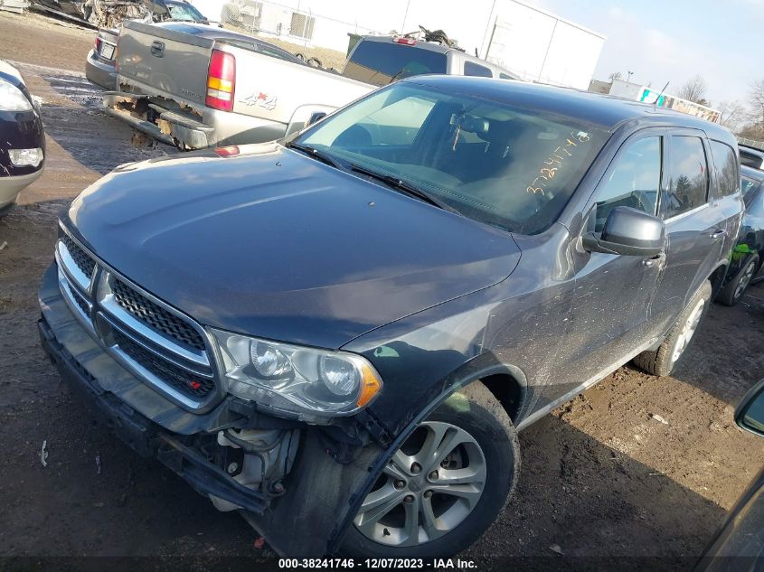 2013 DODGE DURANGO SXT - 1C4RDJAGXDC559380