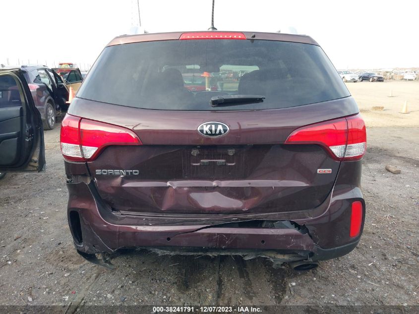 2015 KIA SORENTO LX - 5XYKT3A6XFG641423