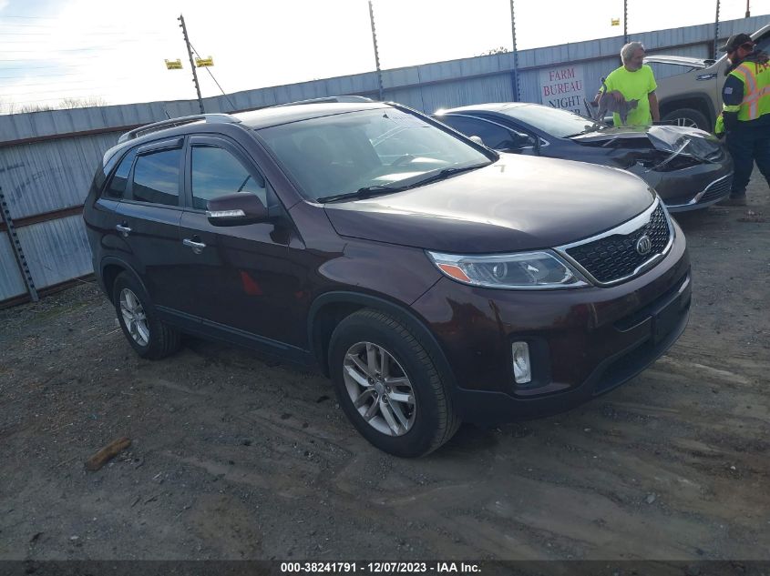 2015 KIA SORENTO LX - 5XYKT3A6XFG641423